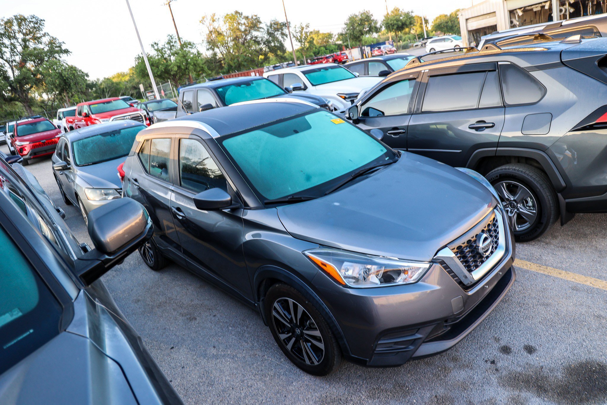 Used 2019 Gun Metallic Nissan SV image 6