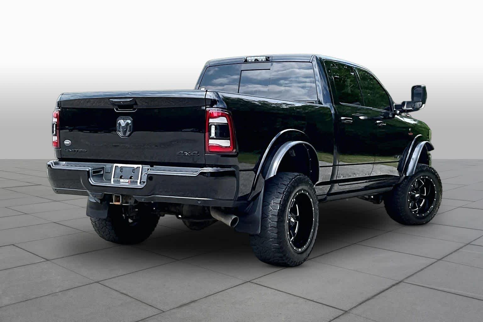 Used 2021 Diamond Black Crystal Pearlcoat Ram Limited image 13