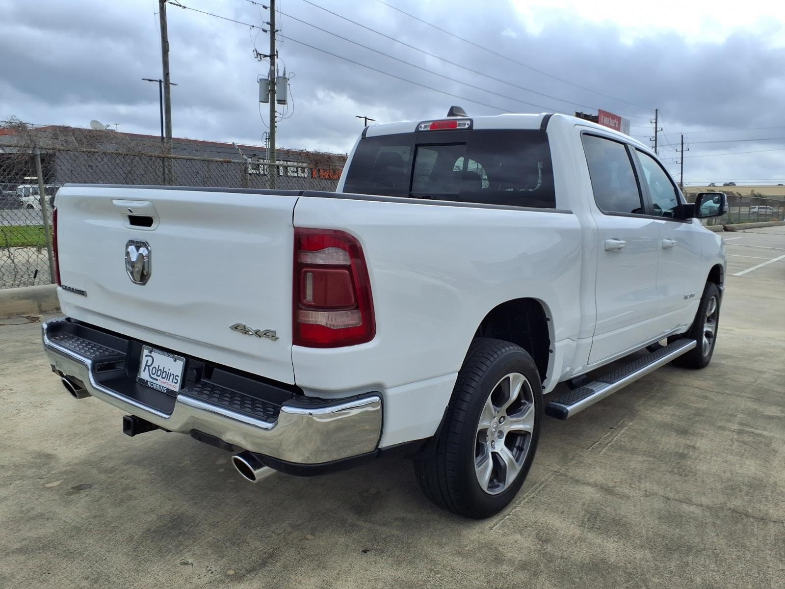 2023 Ram 1500 Laramie White at Robbins Nissan