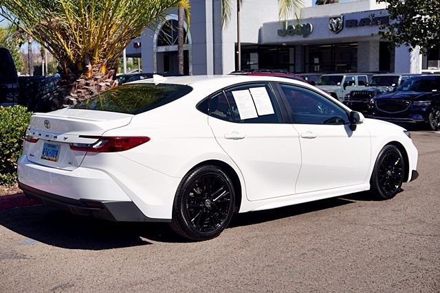 Used 2025 White Toyota SE image 8