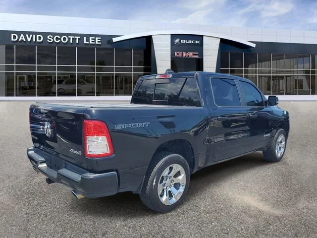 Used 2021 Diamond Black Crystal Pearlcoat Ram Big Horn image 4