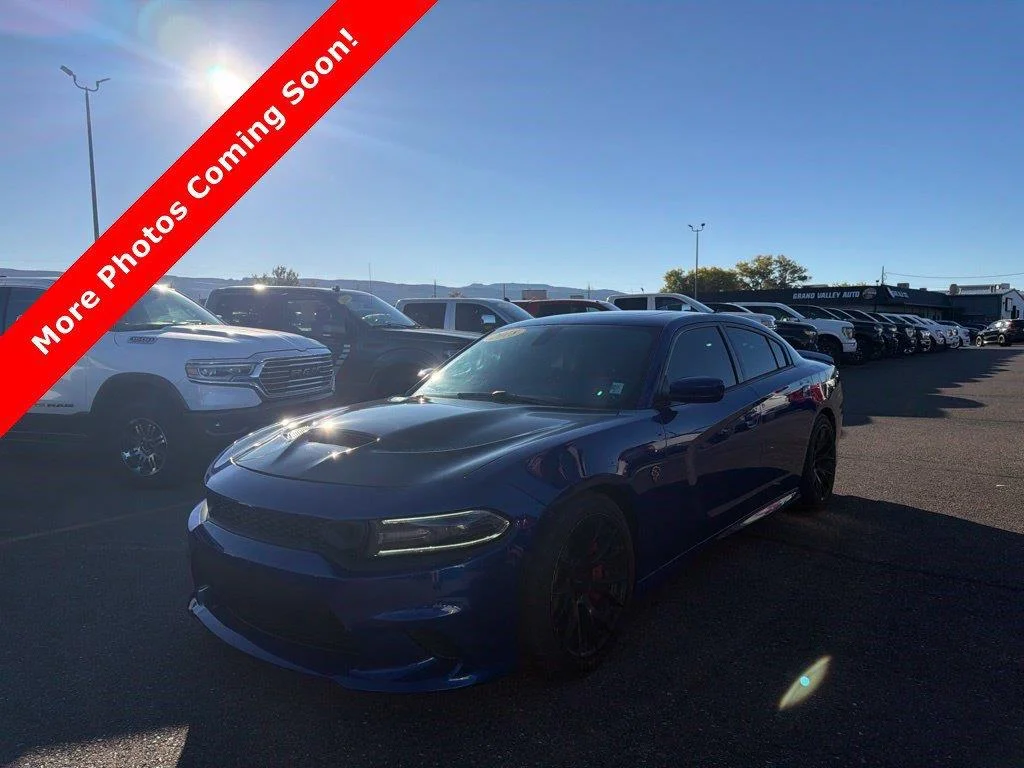 Used 2018 Indigo Blue Dodge SRT Hellcat image 3
