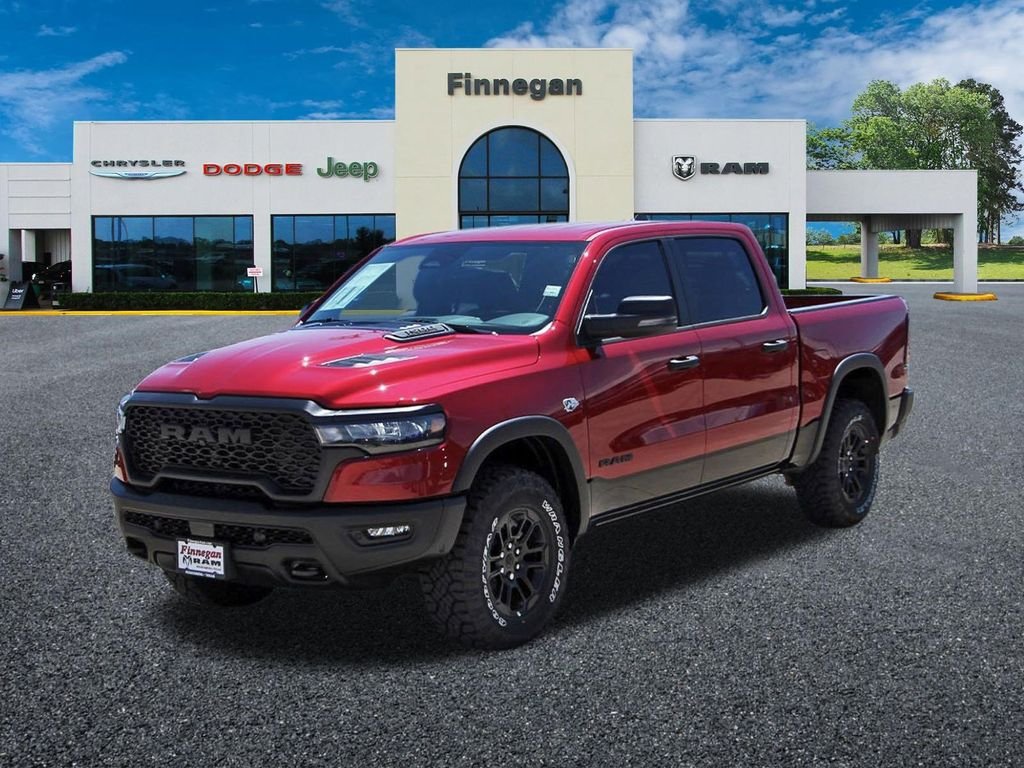 New 2026 Molten Red Pearl-Coat Exterior Paint RAM Rebel image 3