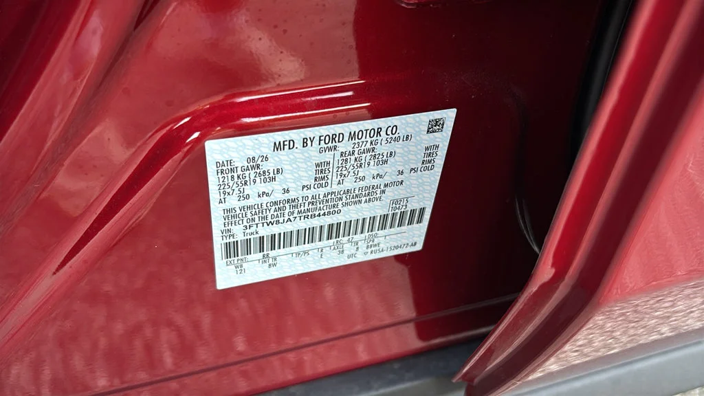 New 2026 Red Ford XLT image 32