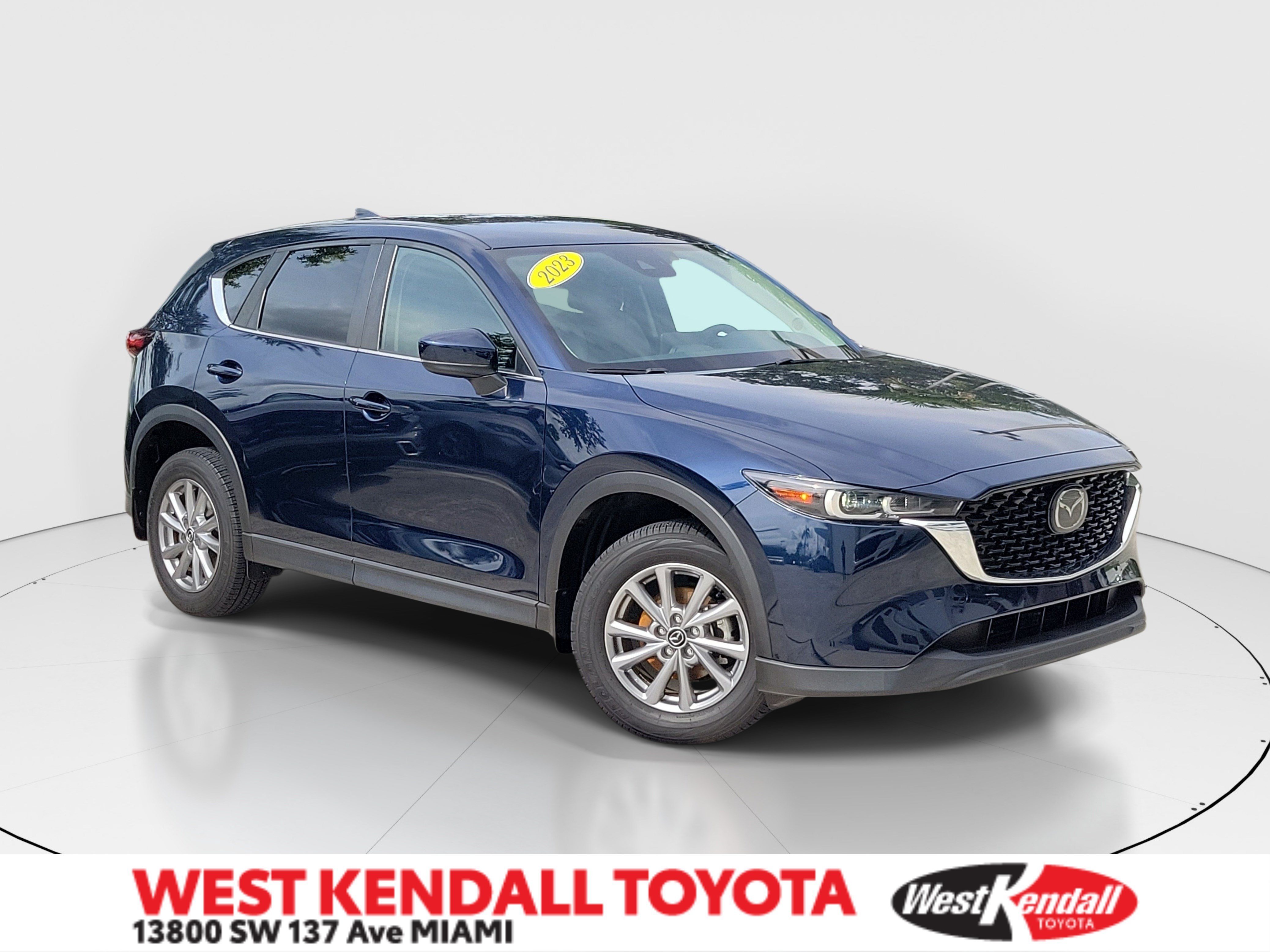 Used 2023 Deep Crystal Blue Mica Mazda 2.5 S Select Package image 1