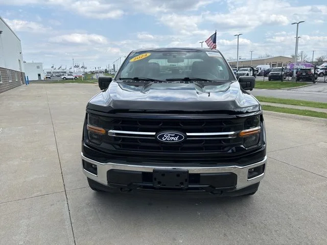 Certified Used 2024 Agate Black Metallic Ford XLT image 4