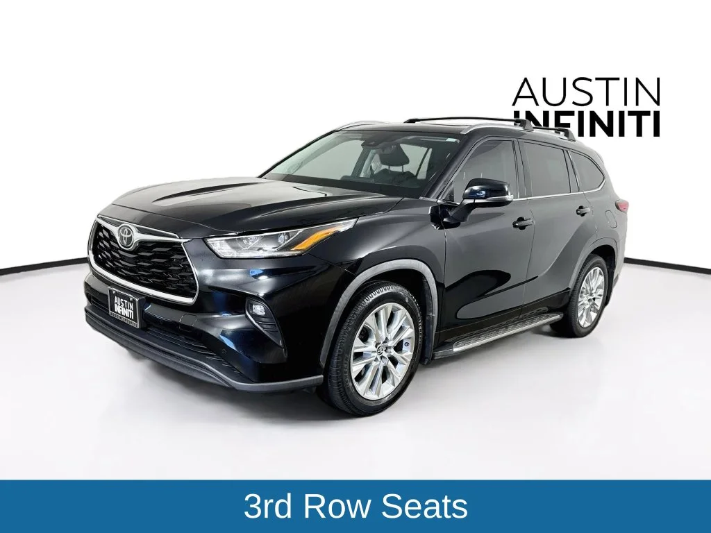 Used 2022 Black Toyota Limited image 3
