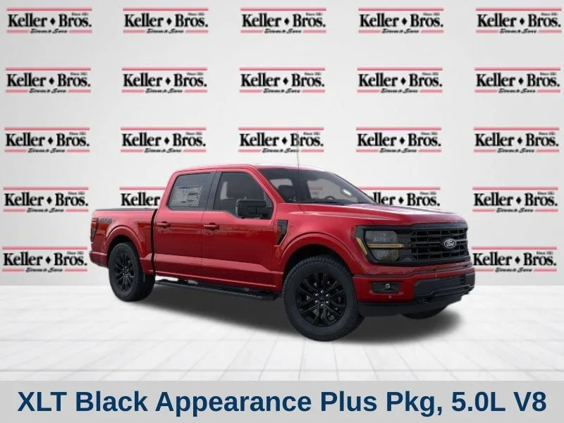 New 2026 Ruby Red Metallic Tinted Clearcoat Ford XLT image 1