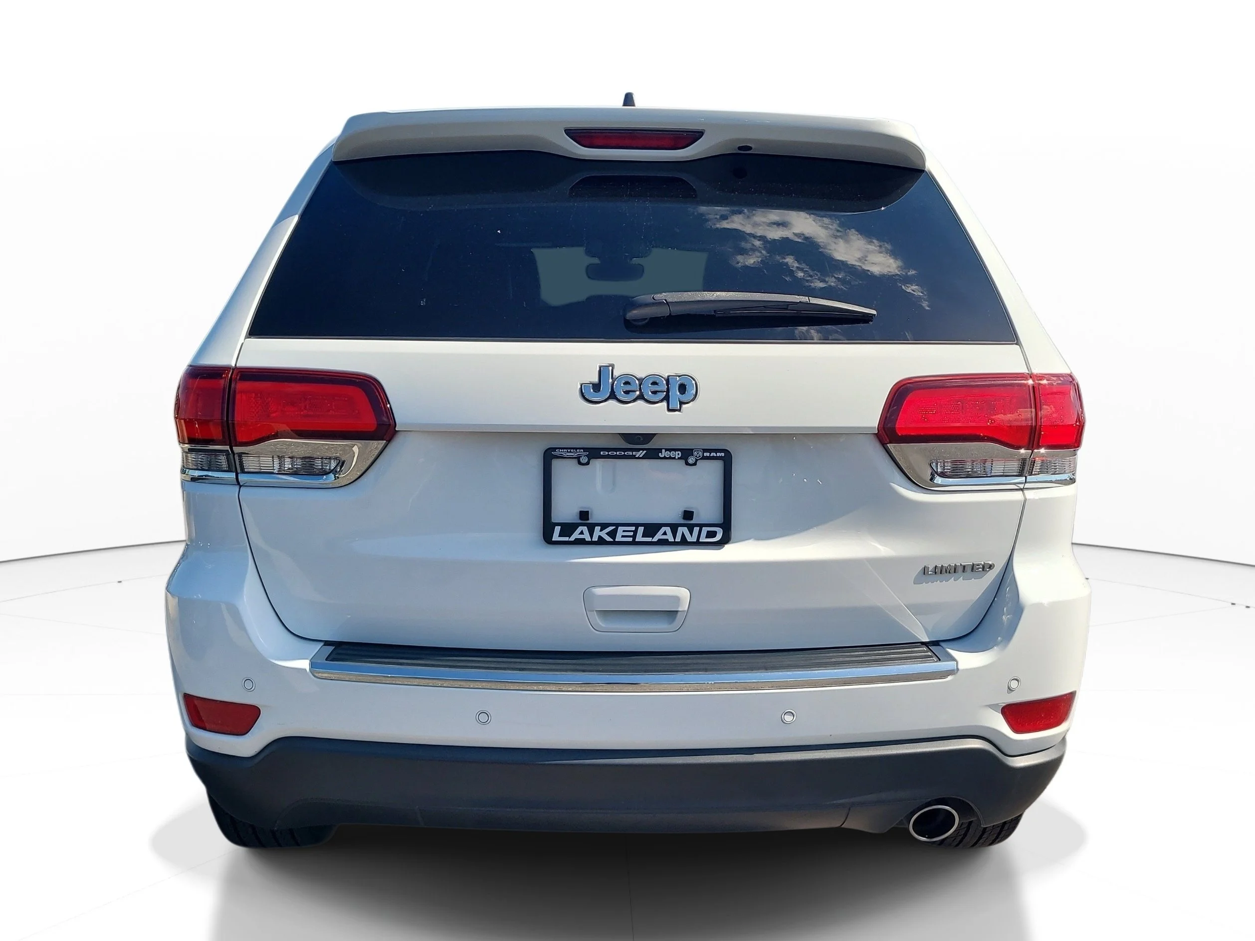 Used 2020 Bright White Clearcoat Jeep Limited image 5