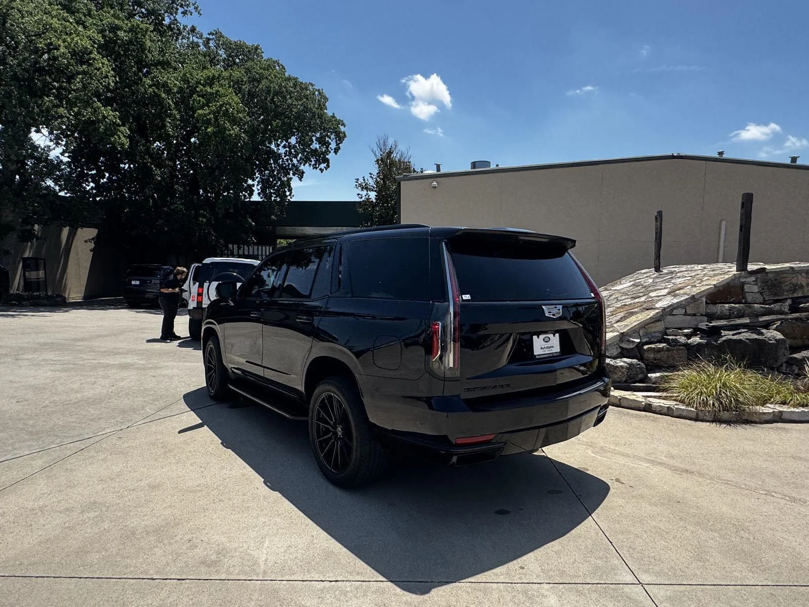 Used 2023 Dark Moon Blue Metallic Cadillac 4WD Premium Luxury image 4