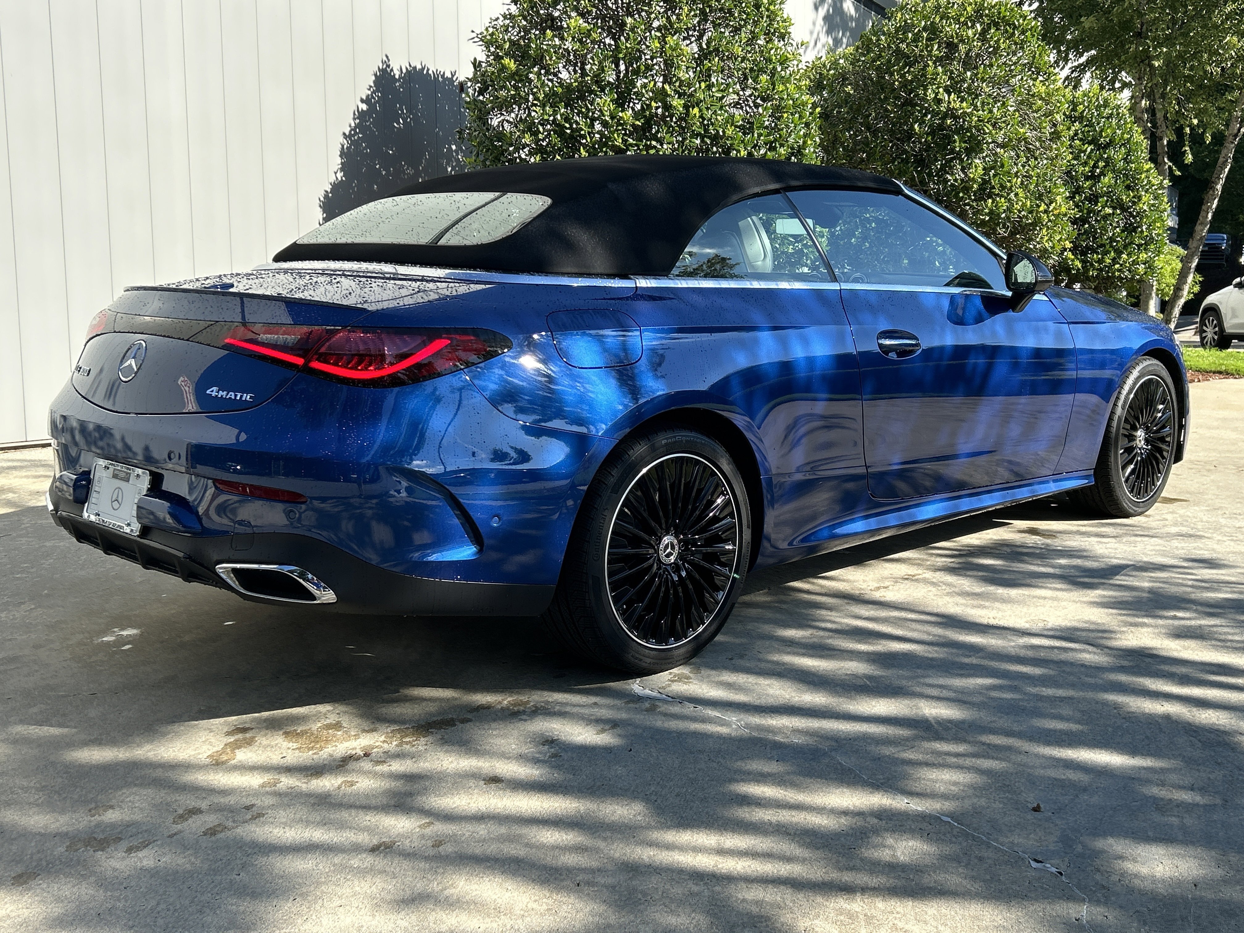 Certified Used 2025 Sterling Blue Metallic Mercedes-Benz CLE 300 4MATIC® Cabriolet image 11