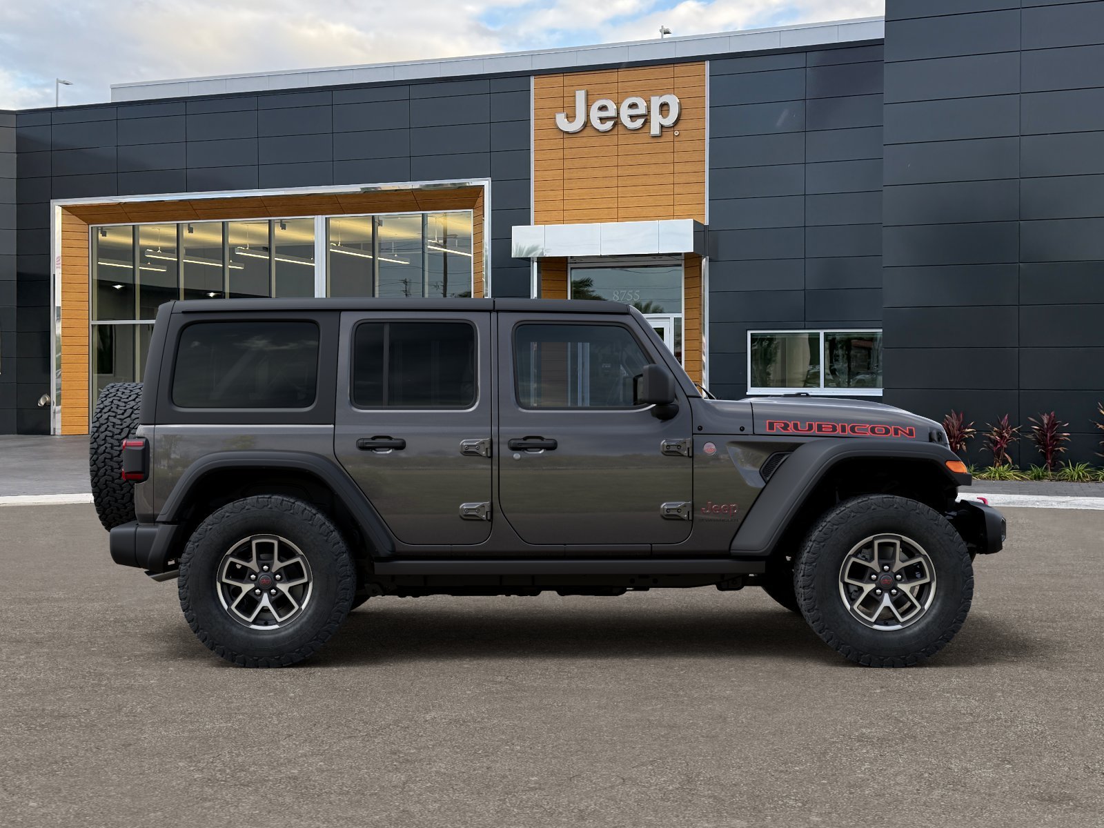 New 2026 Granite Crystal Metallic Clear-Coat Exterior Paint Jeep Rubicon image 51