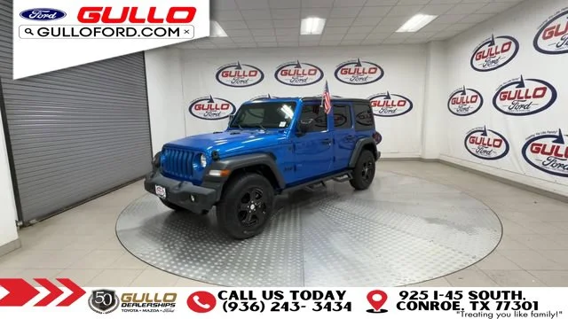 Used 2023 Hydro Blue Pearl Jeep Sport S image 6