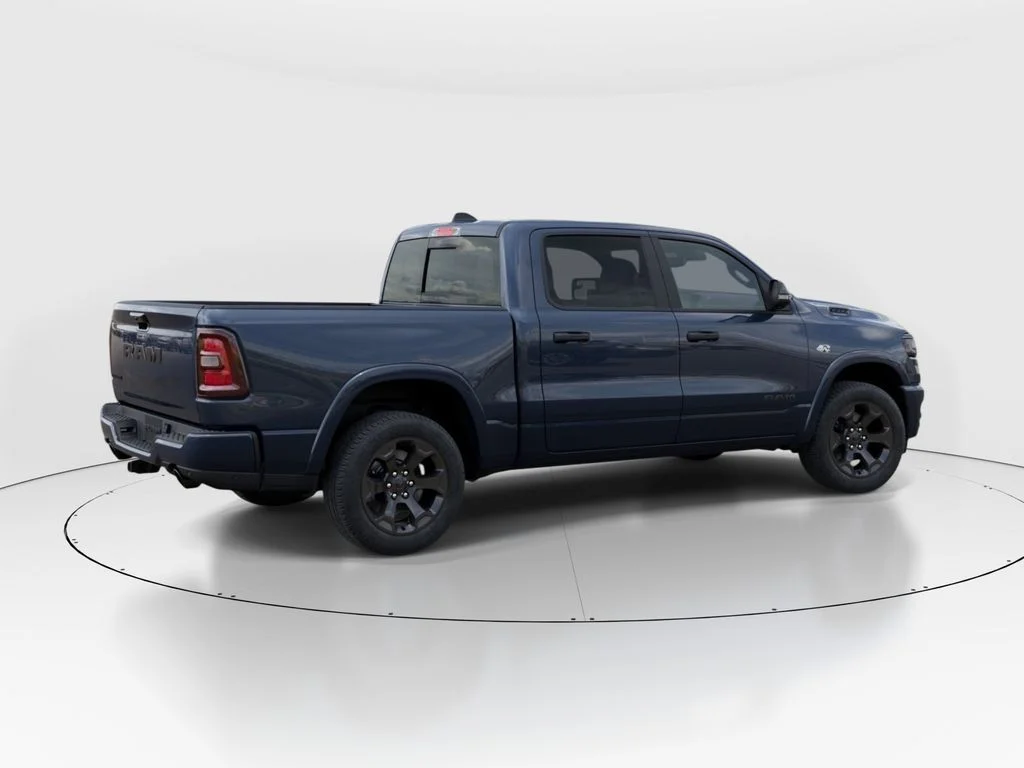 New 2026 Forged Blue Metallic Exterior Paint RAM Big Horn/Lone Star image 4