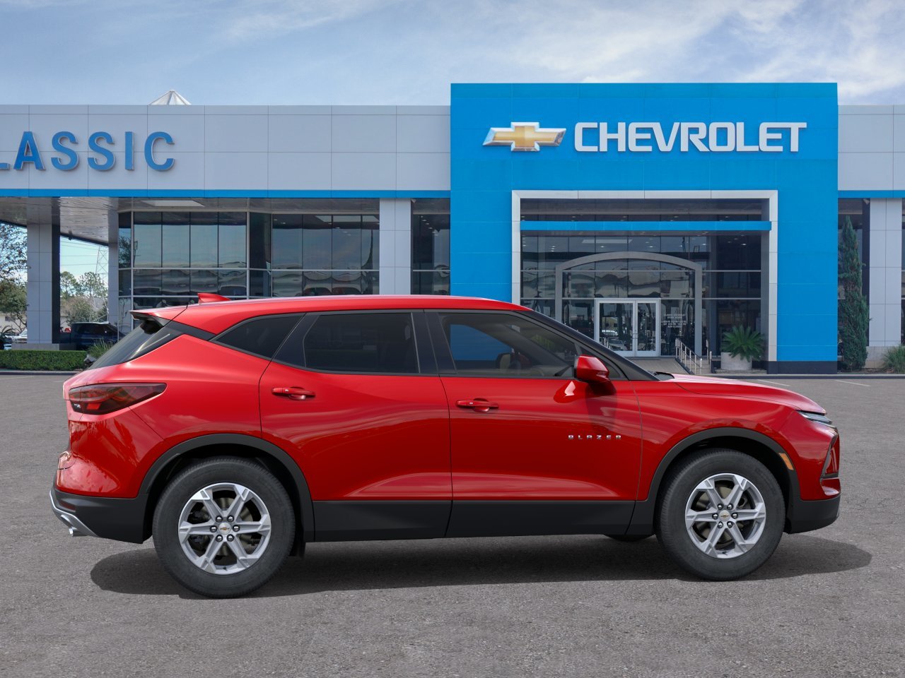 2026 Chevrolet Blazer 2LT Red at Classic Elite Chevrolet Hwy 6