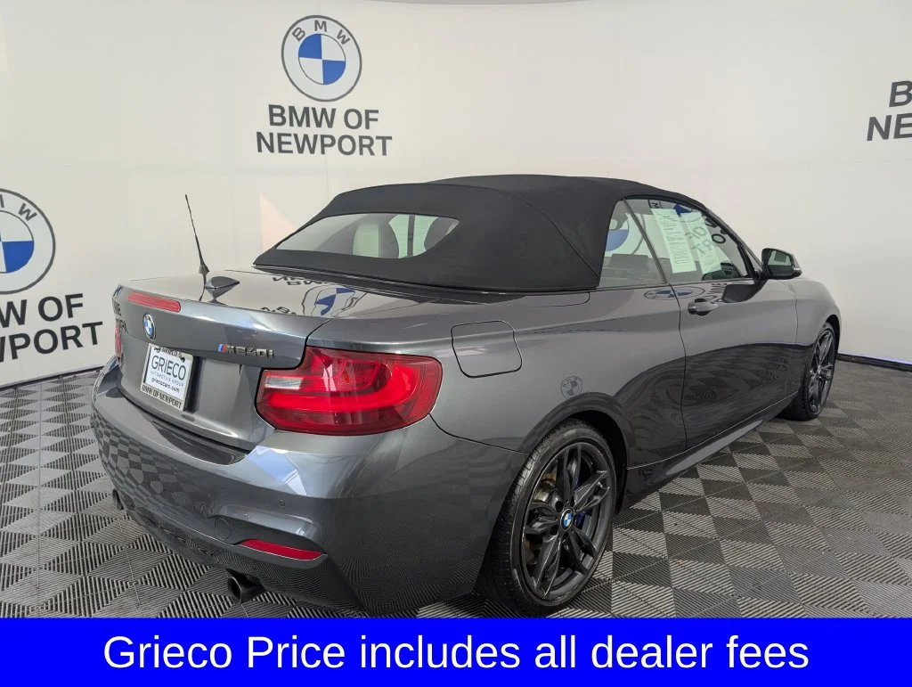Used 2017 Mineral Gray Metallic BMW M240i image 11