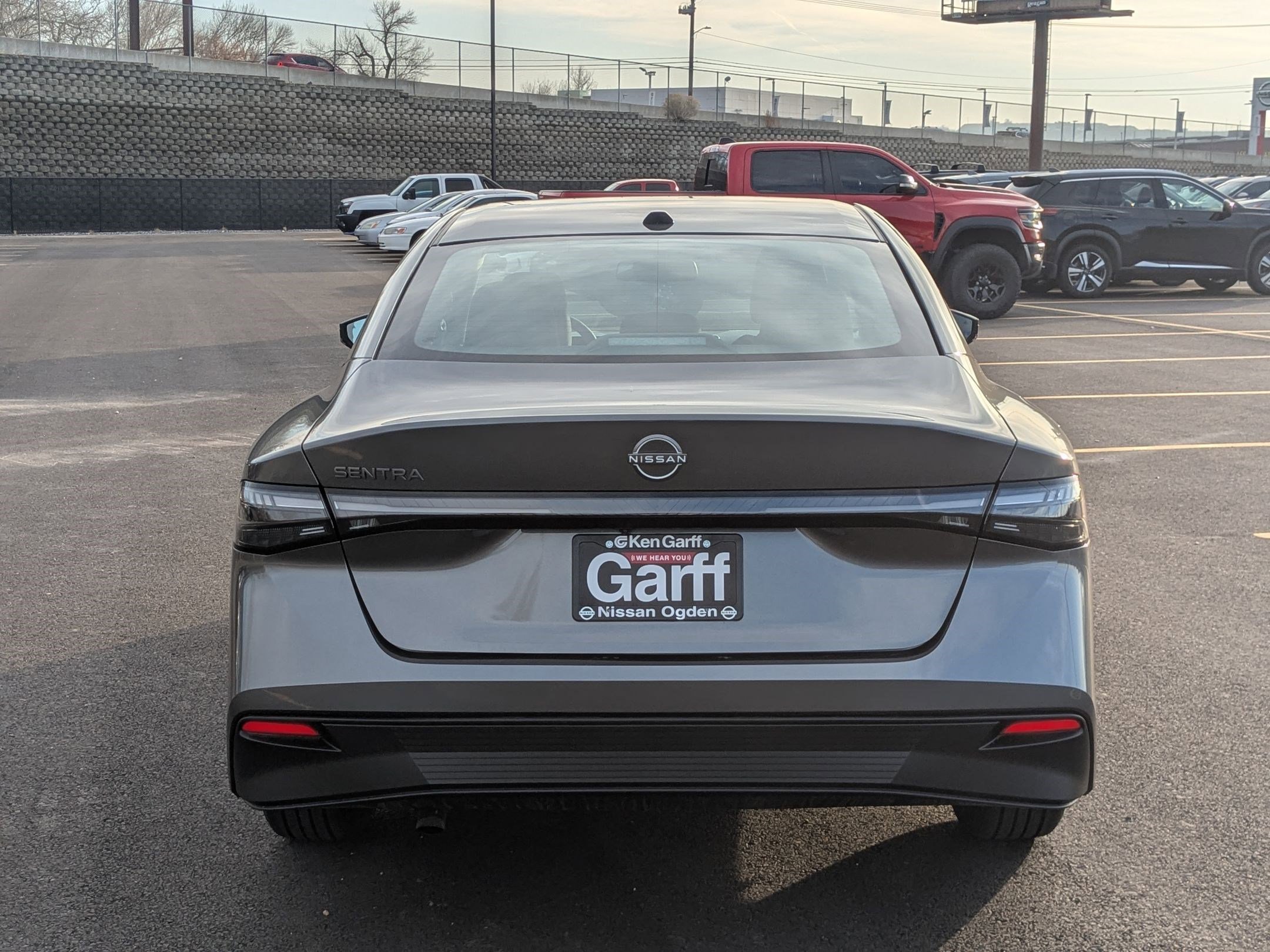 New 2026 Gun Metallic Nissan SV image 4