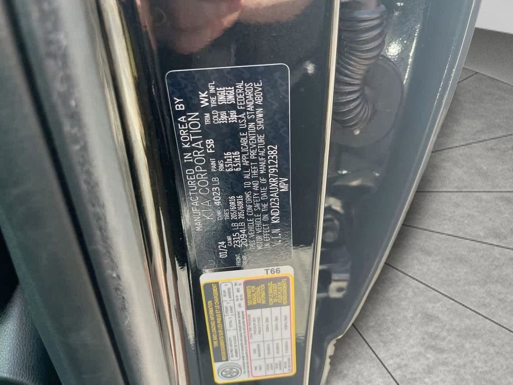 Used 2024 Black Kia LX image 25
