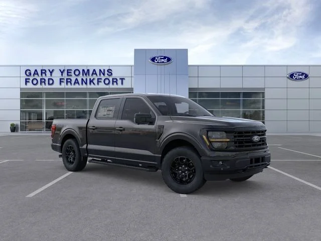 New 2026 Agate Black Metallic Ford XLT image 7