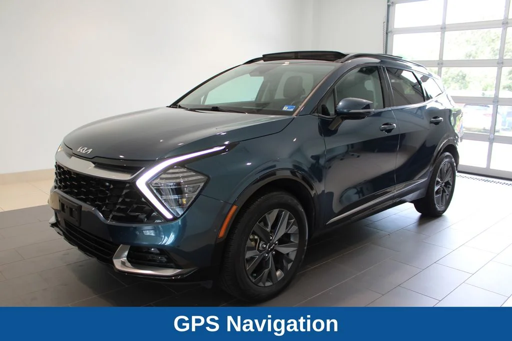 Used 2023 Blue Kia SX-Prestige image 13