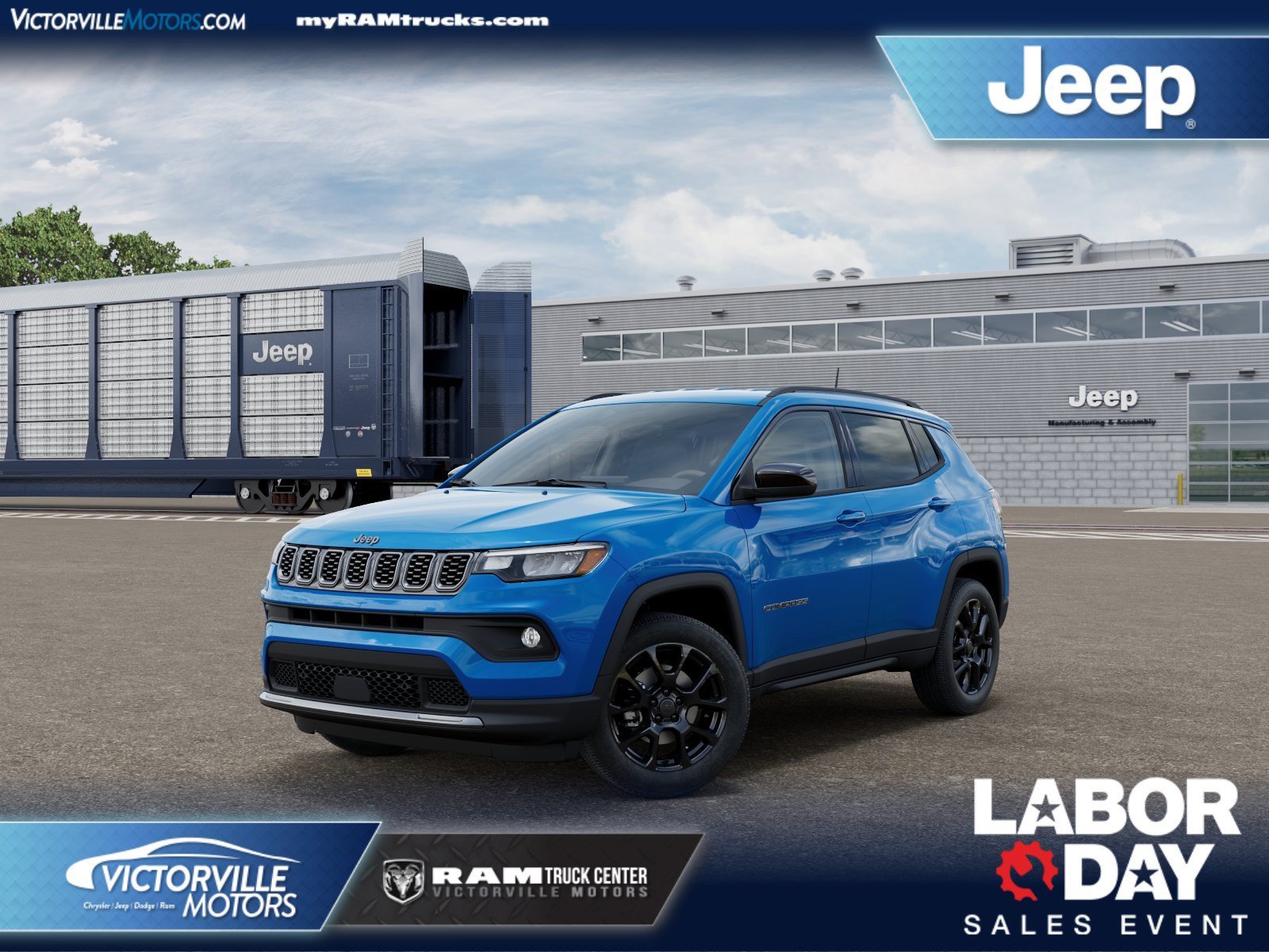 New 2026 Hydro Blue Pearlcoat Jeep Latitude image 1