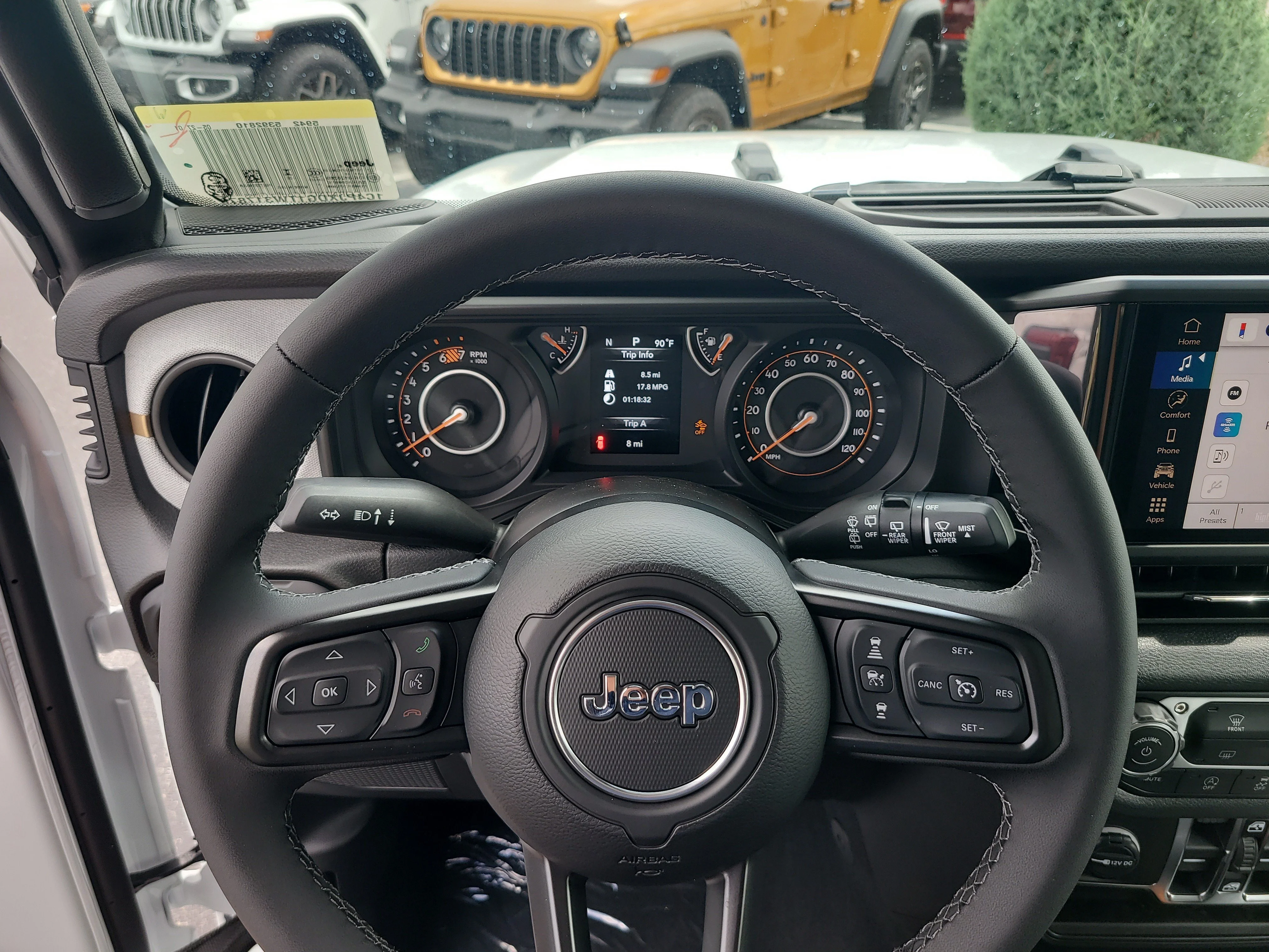 New 2026 Bright White Clearcoat Jeep Sport S image 19