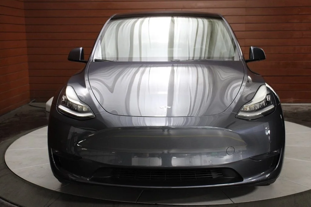 Used 2020 Solid Black Tesla Long Range image 2