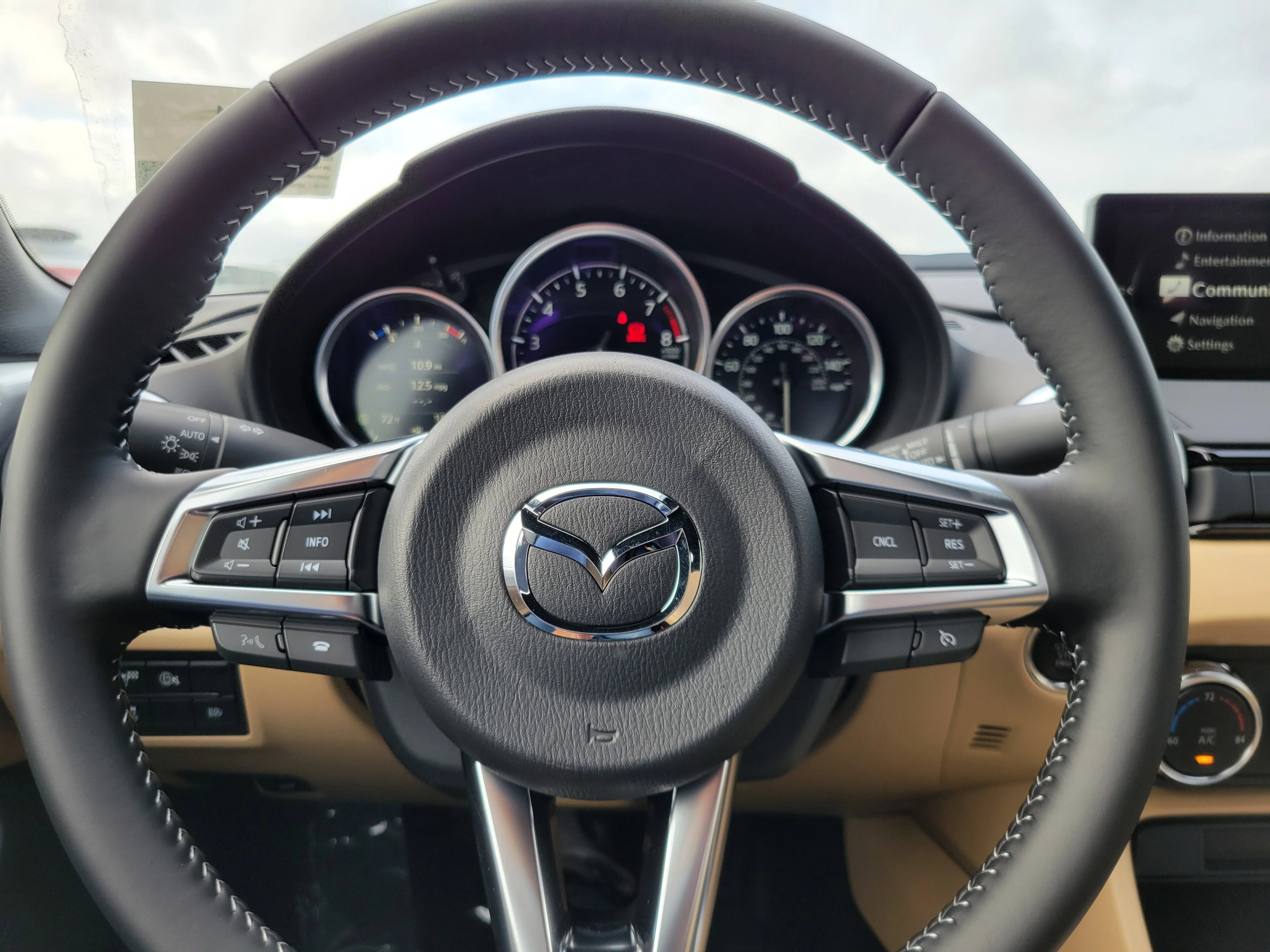 New 2026 Snowflake White Pearl Mazda Grand Touring image 10
