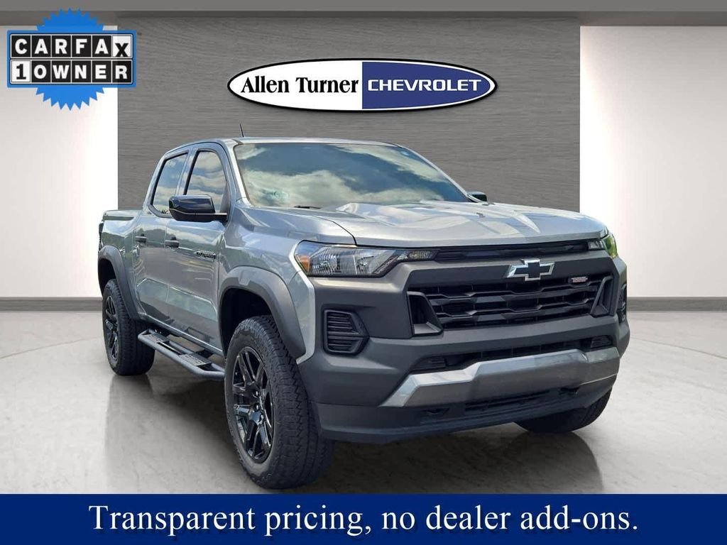 Used 2023 Gray Chevrolet Trail Boss image 2
