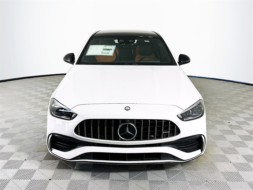 New 2026 Polar White Mercedes-Benz C 43 AMG® image 36