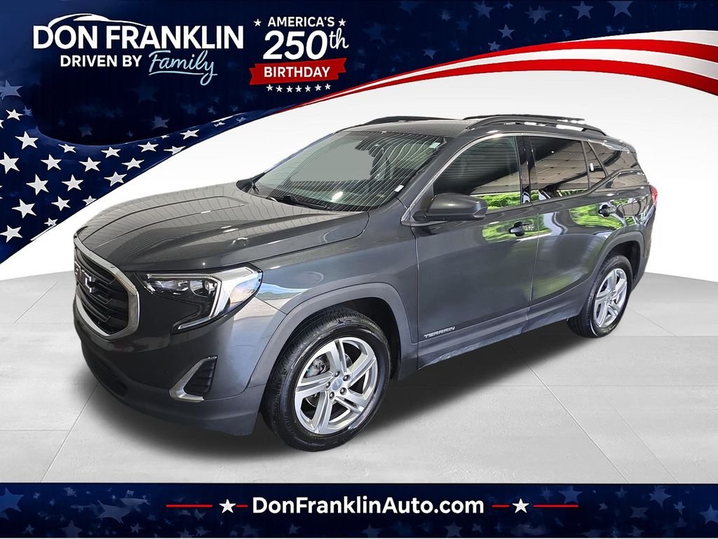 Used 2018 Gray GMC SLE image 1