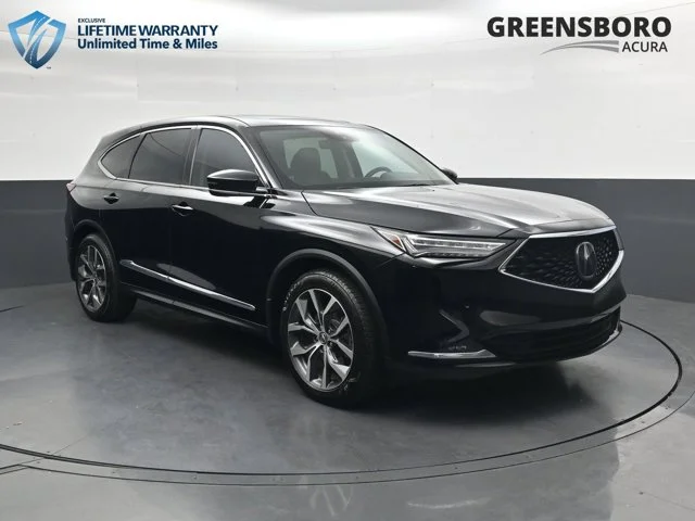 Used 2024 Majestic Black Pearl Acura SH-AWD TECH image 3