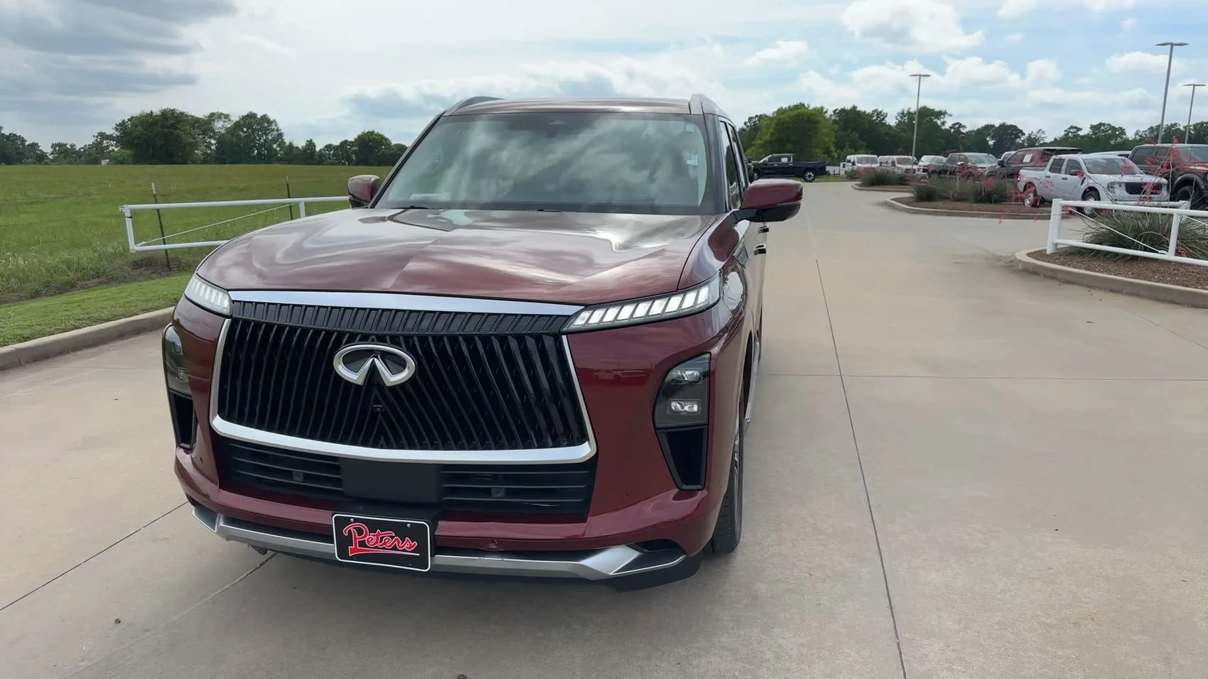 Used 2025 Coulis Red INFINITI SENSORY image 4