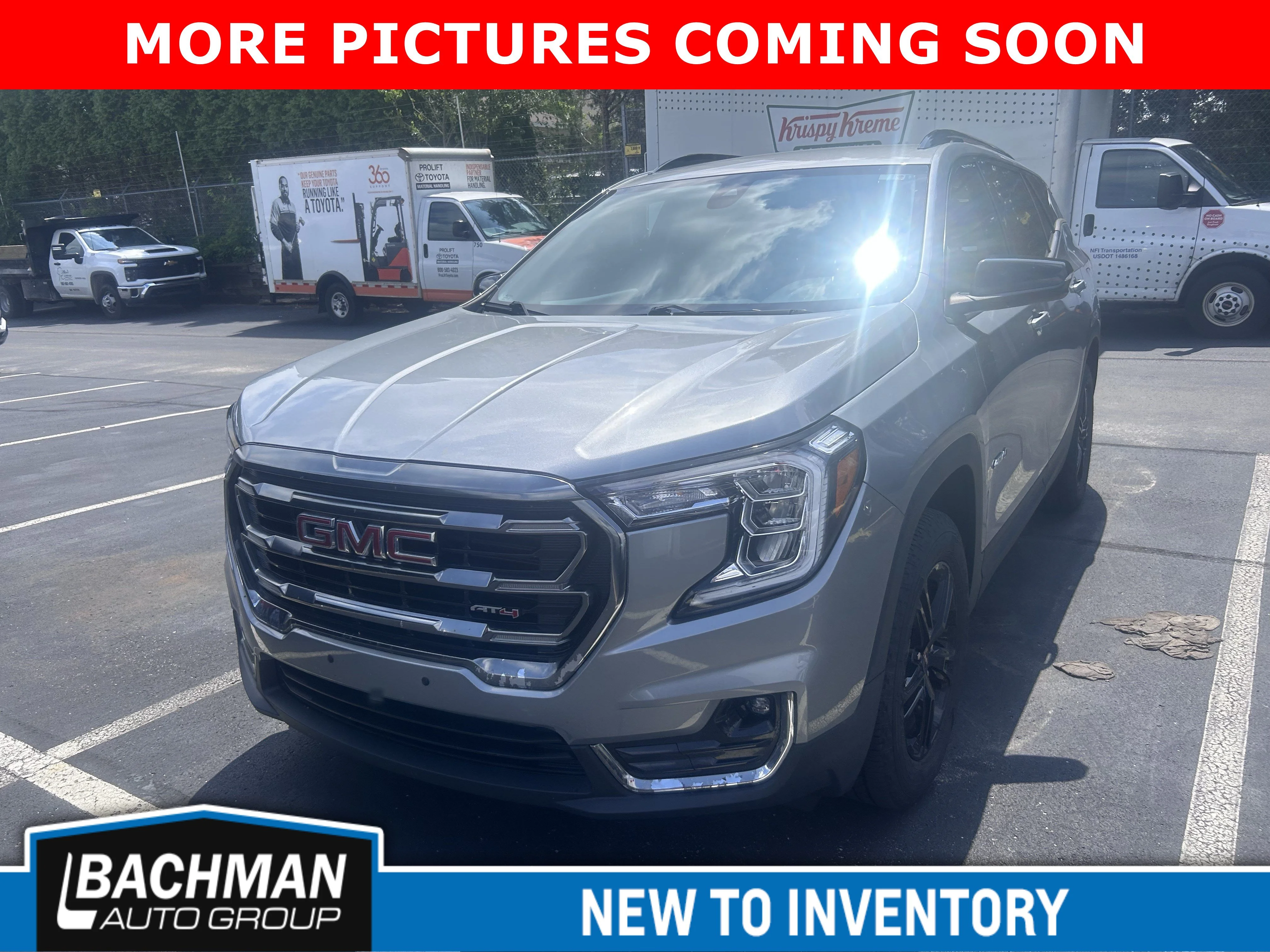 Used 2023 Sterling Metallic GMC AT4 image 4