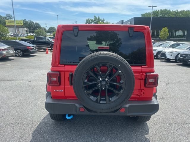 Used 2024 Red Jeep Sahara 4xe image 4