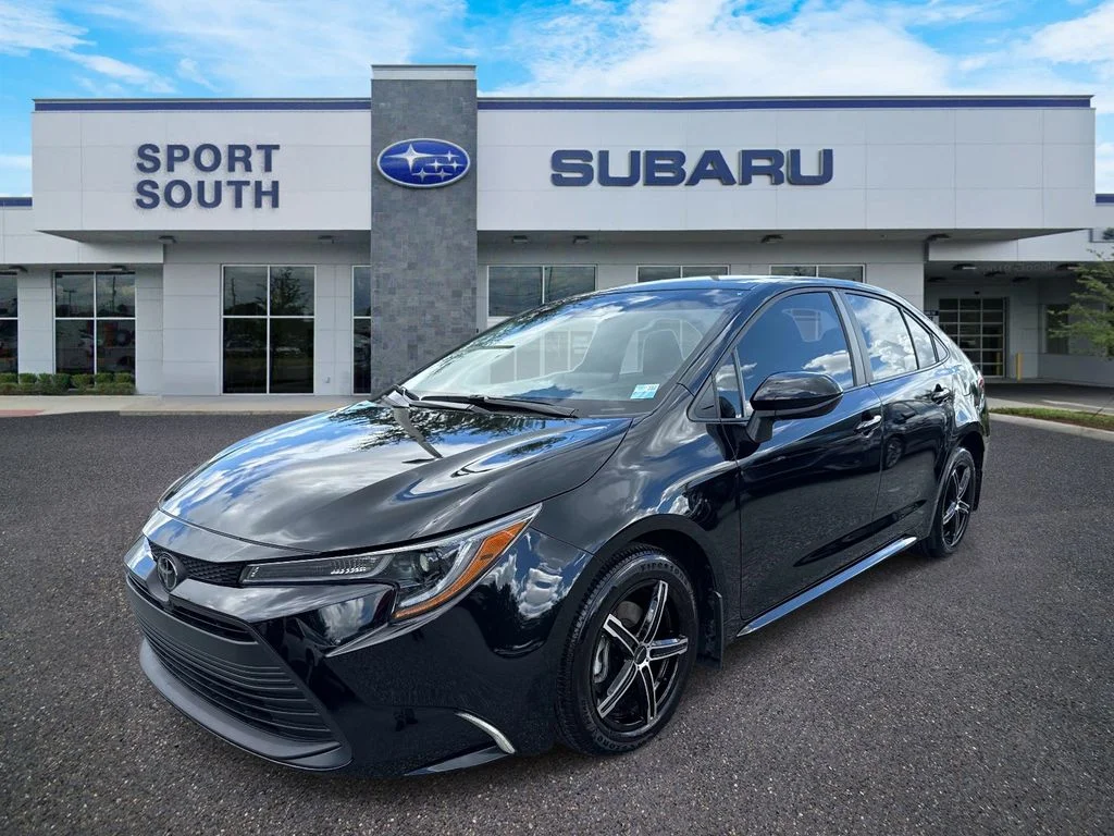 Used 2025 Black Toyota LE image 8