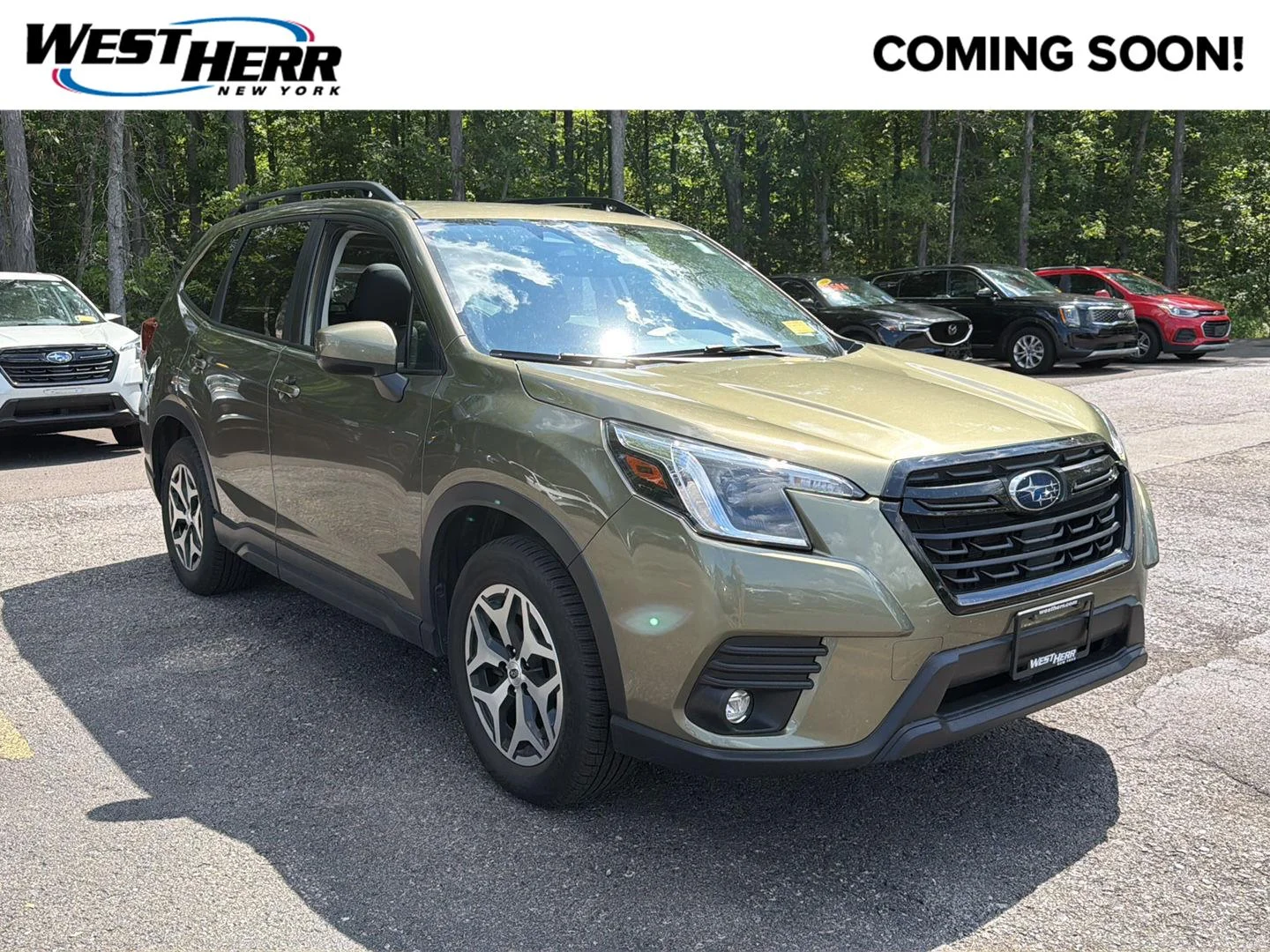 Used 2024 Autumn Green Metallic Subaru Premium image 1