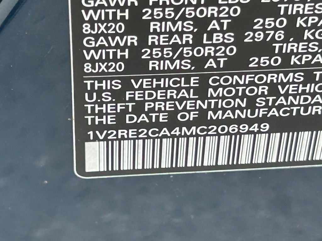 Certified Used 2021  Volkswagen 3.6L V6 SE w/Technology R-Line image 60