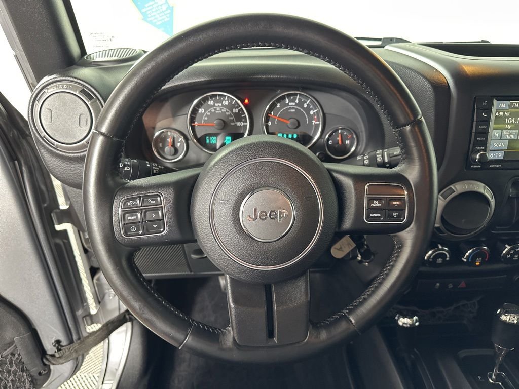Used 2015 Silver Jeep Willys Wheeler image 19