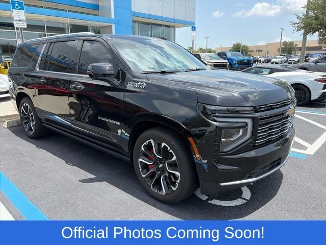 Used 2025 Black Chevrolet High Country image 3