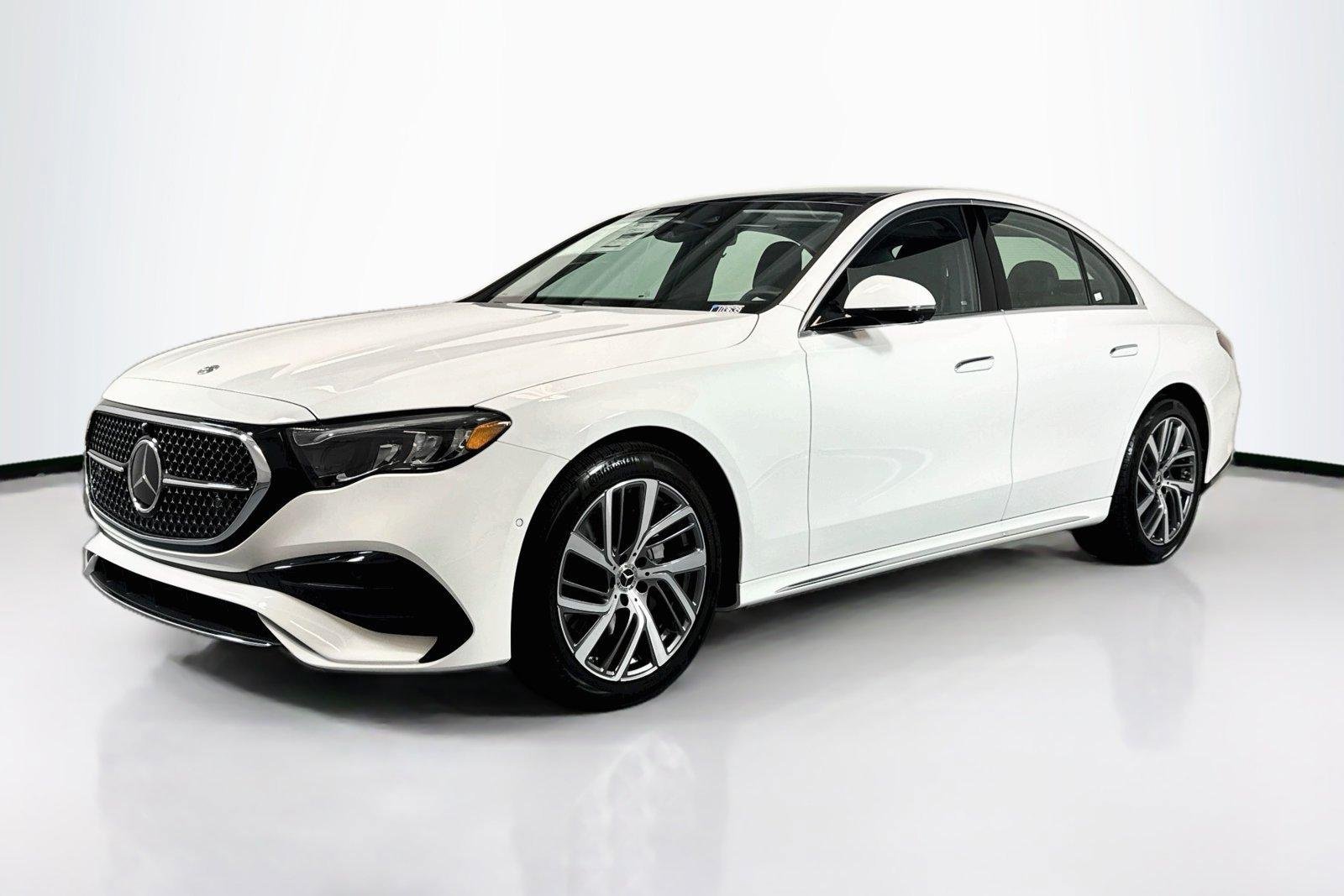 New 2026 Polar White Mercedes-Benz E 350 image 1