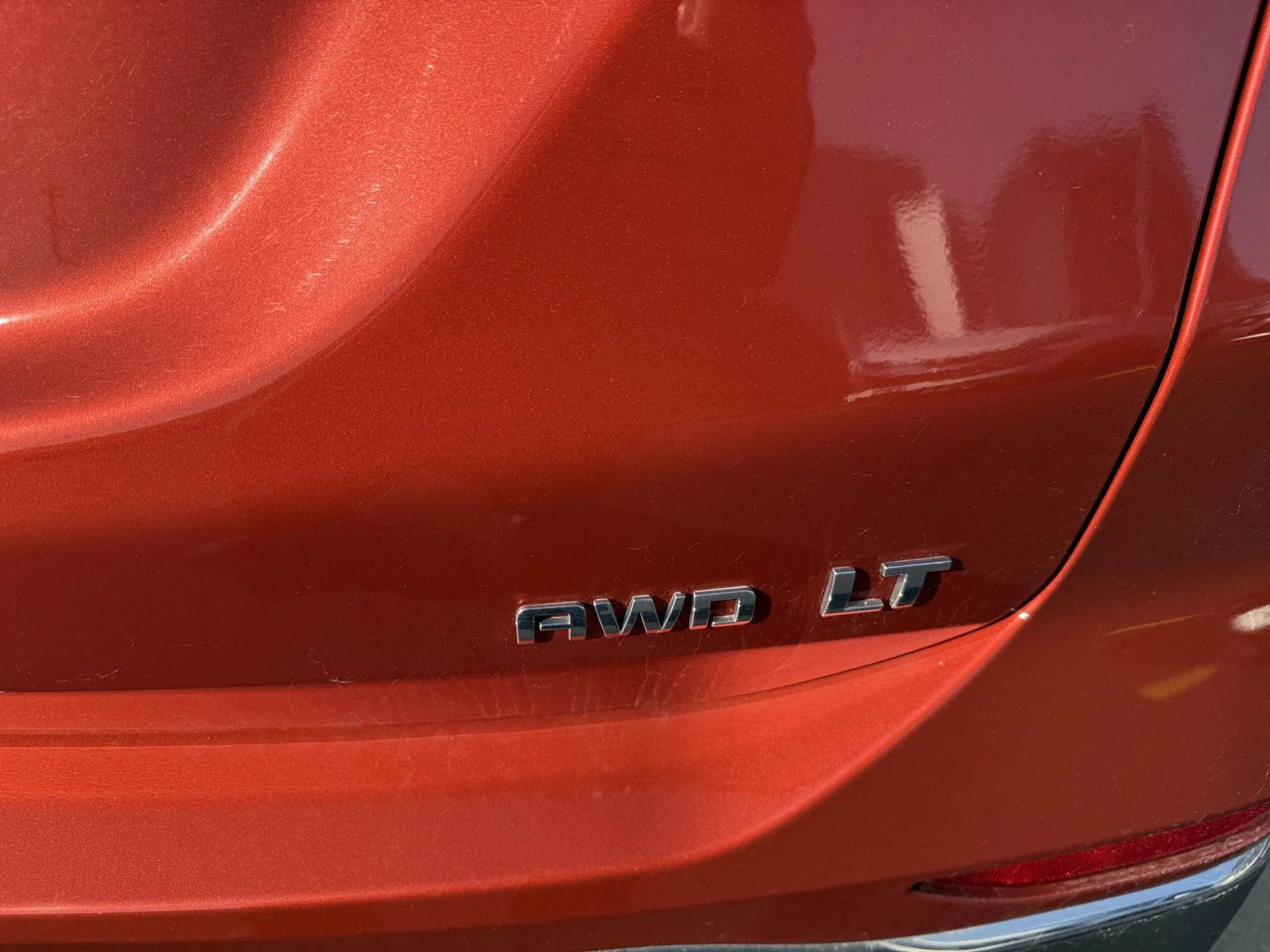 Used 2020 CAYENNE ORANGE METALLIC Chevrolet LT image 4