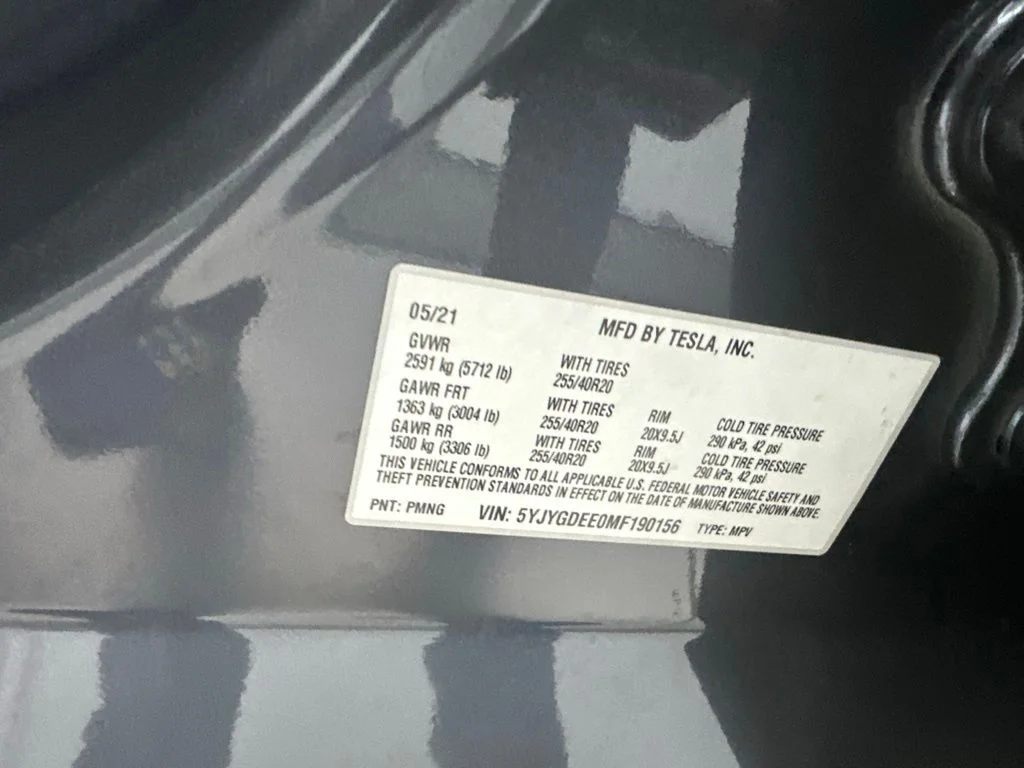 Used 2021 Gray Tesla Long Range image 30