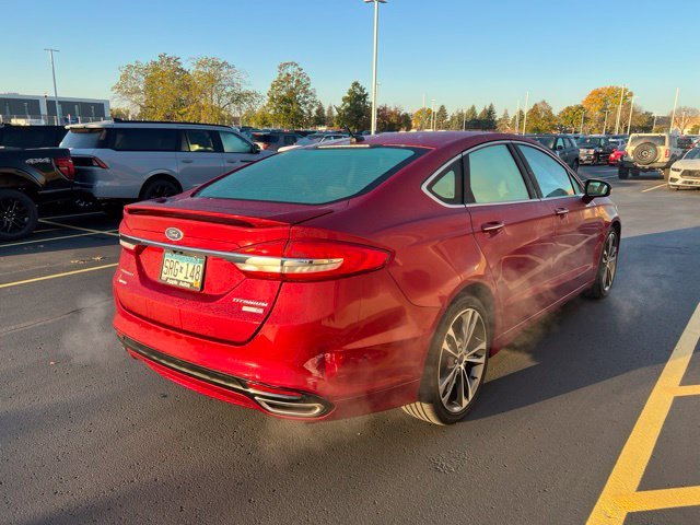 Used 2018 Red Ford Titanium image 2