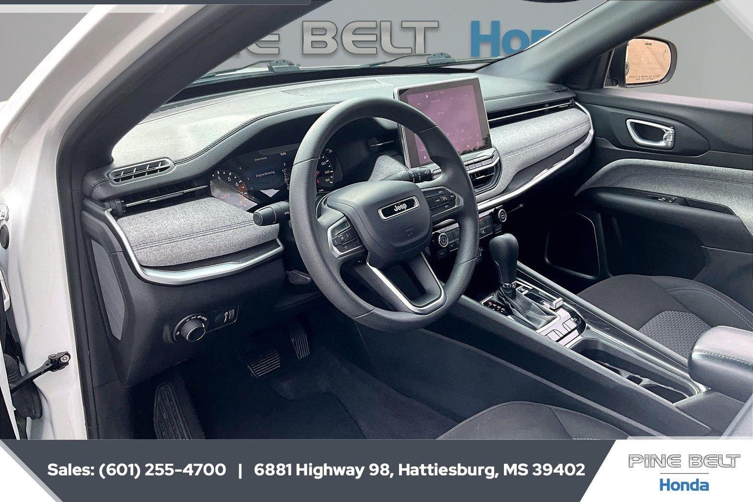 Used 2023 Bright White Clearcoat Jeep Sport image 12