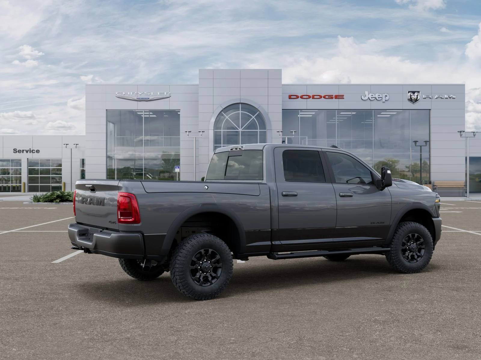 New 2026 Ceramic Gray Clearcoat RAM Power Wagon image 31