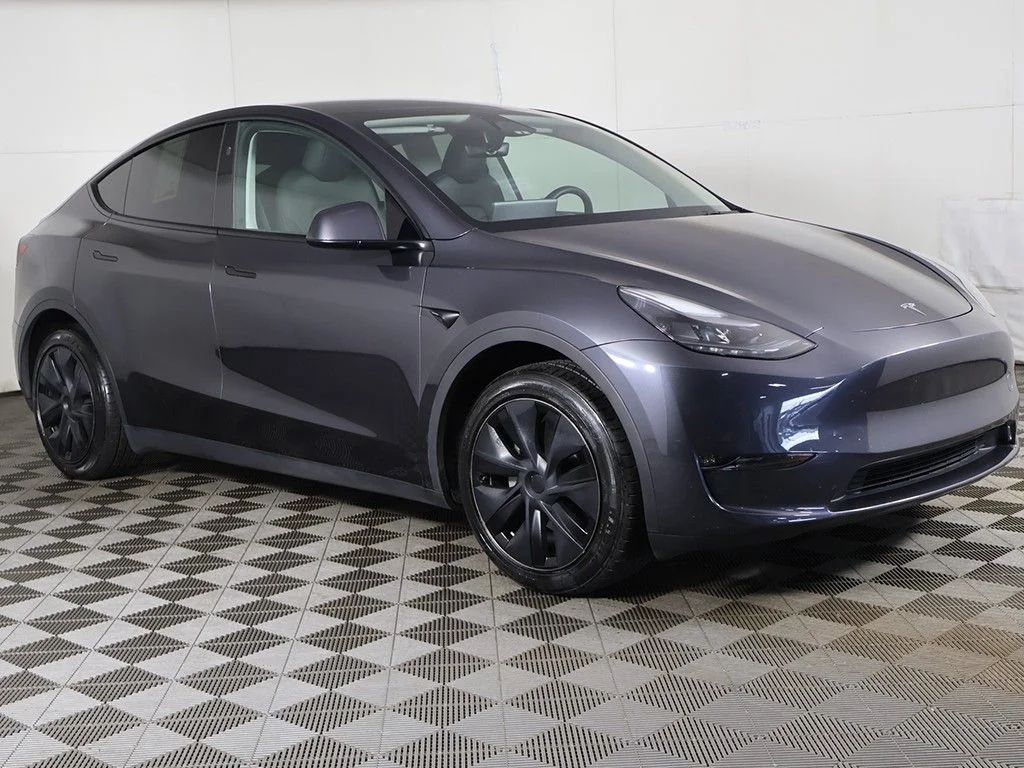 Used 2025 Tesla Model Y Long Range with VIN 7SAYGAEE2SF233992 for sale in Bedford, OH
