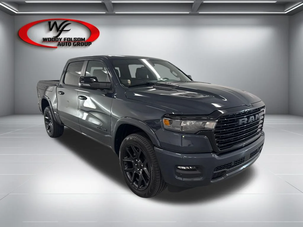 New 2026 Forged Blue Metallic Exterior Paint RAM Laramie image 3