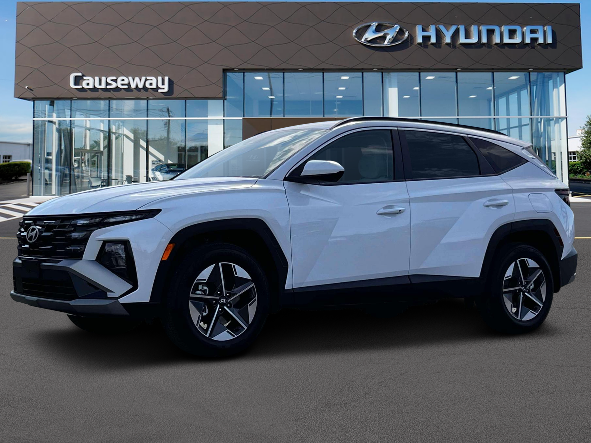New 2026 White Hyundai SEL AWD image 2