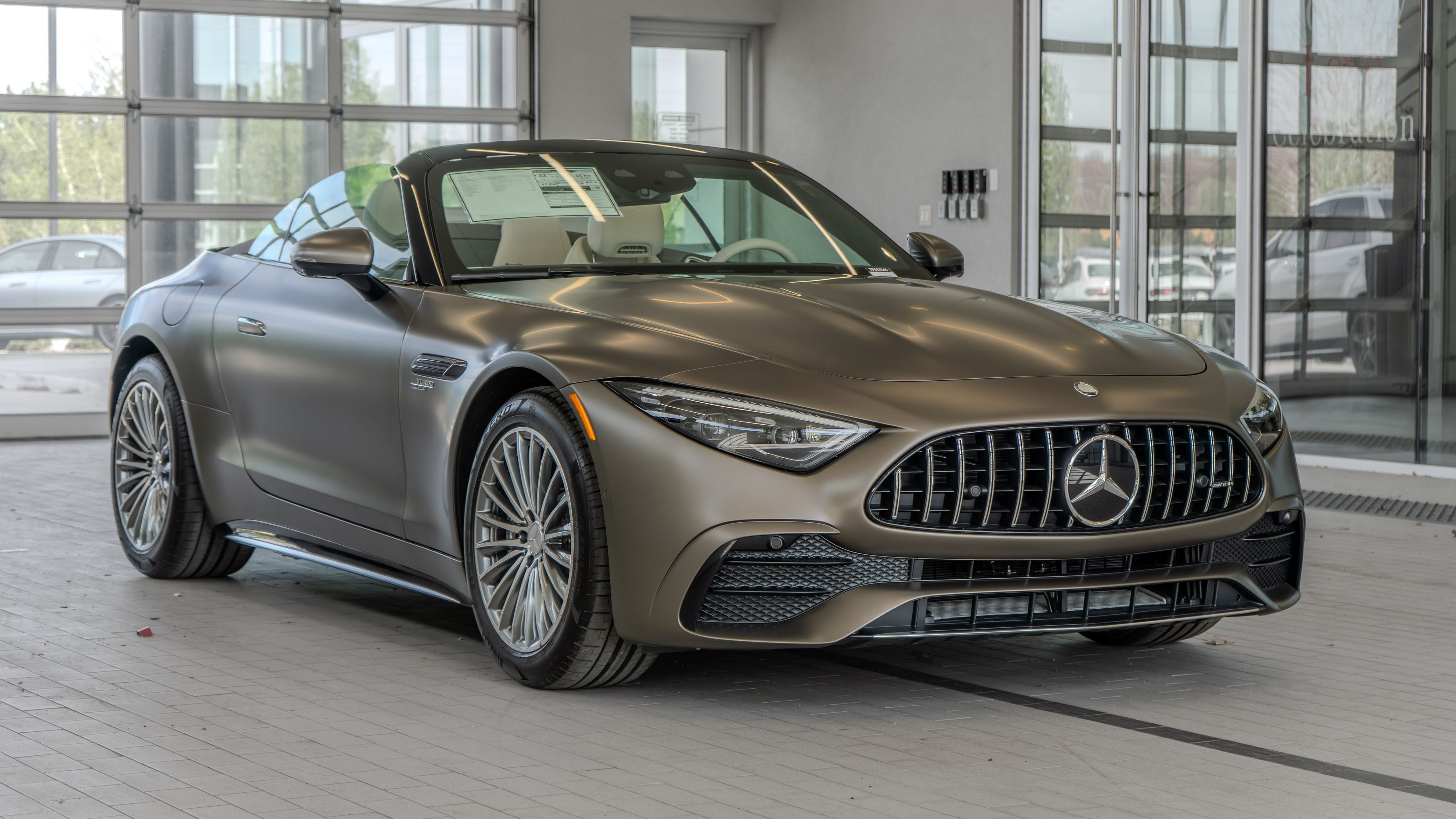 New 2026 Monza Grey Magno Mercedes-Benz SL 43 AMG® image 21